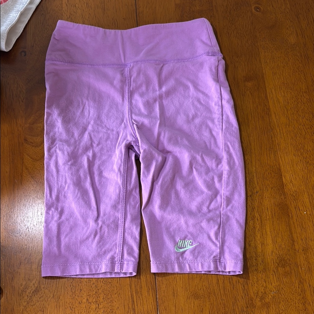 Nike Purple Biker Shorts